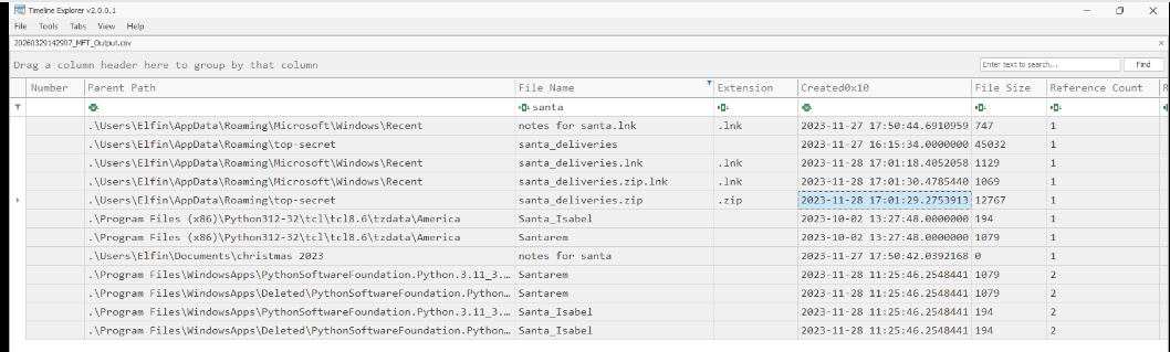 Elfin offers to send the binary