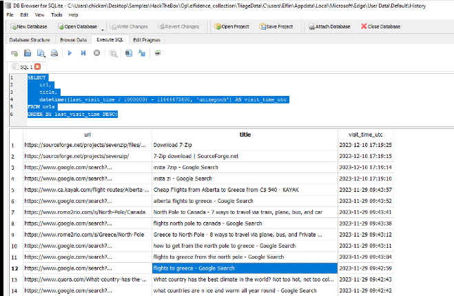 Binary output parsing santa-list.csv