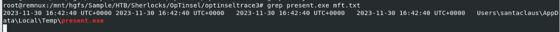 present.exe download from C2