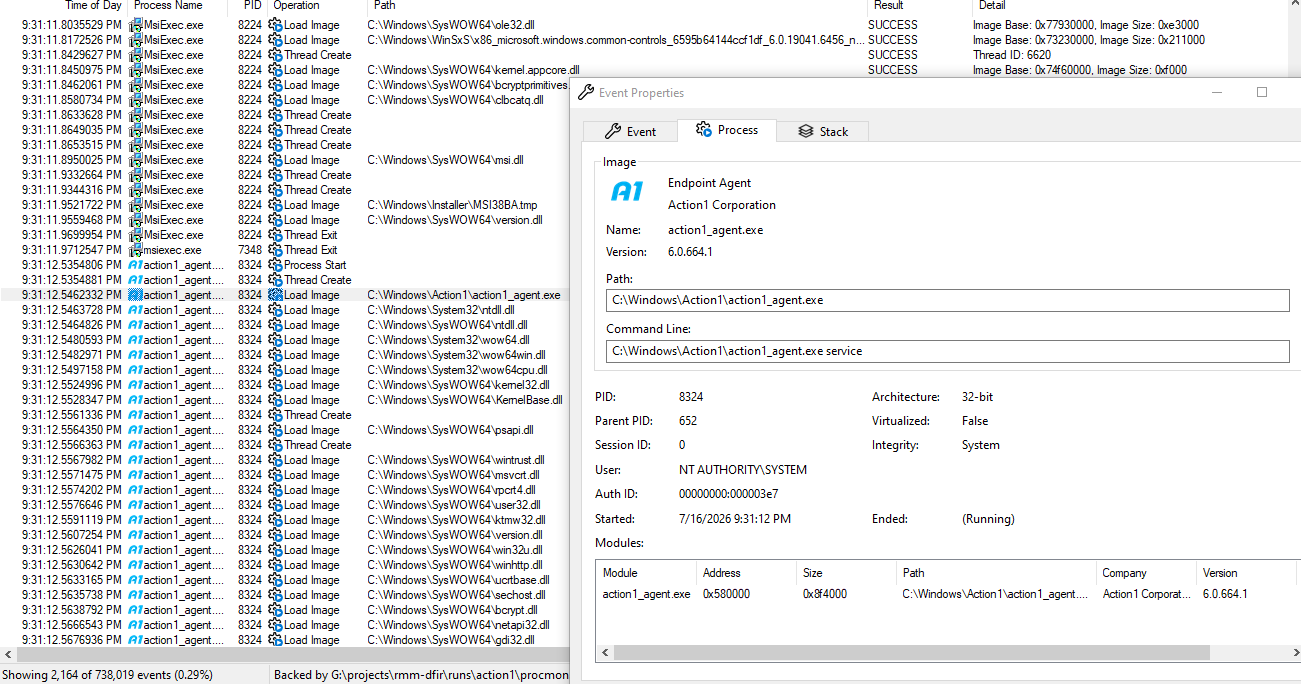 action1_agent.exe launched with service flag