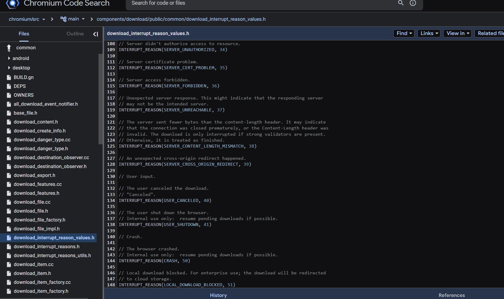 download_interrupt_reason_values.h in the Chromium source tree
