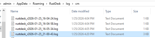 Same log rotation for clipboard manager logs