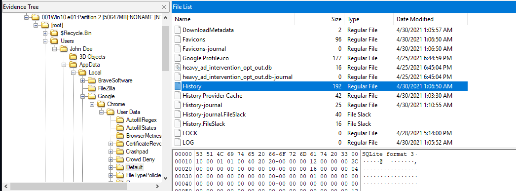 Insider threat - file exfiltration via USB