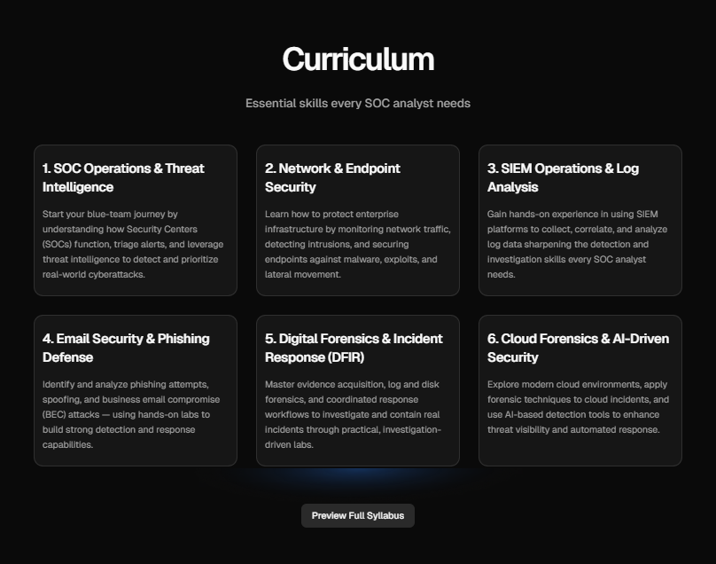 CCDL1 course syllabus overview