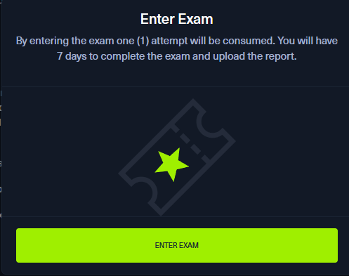 CDSA exam environment initialization