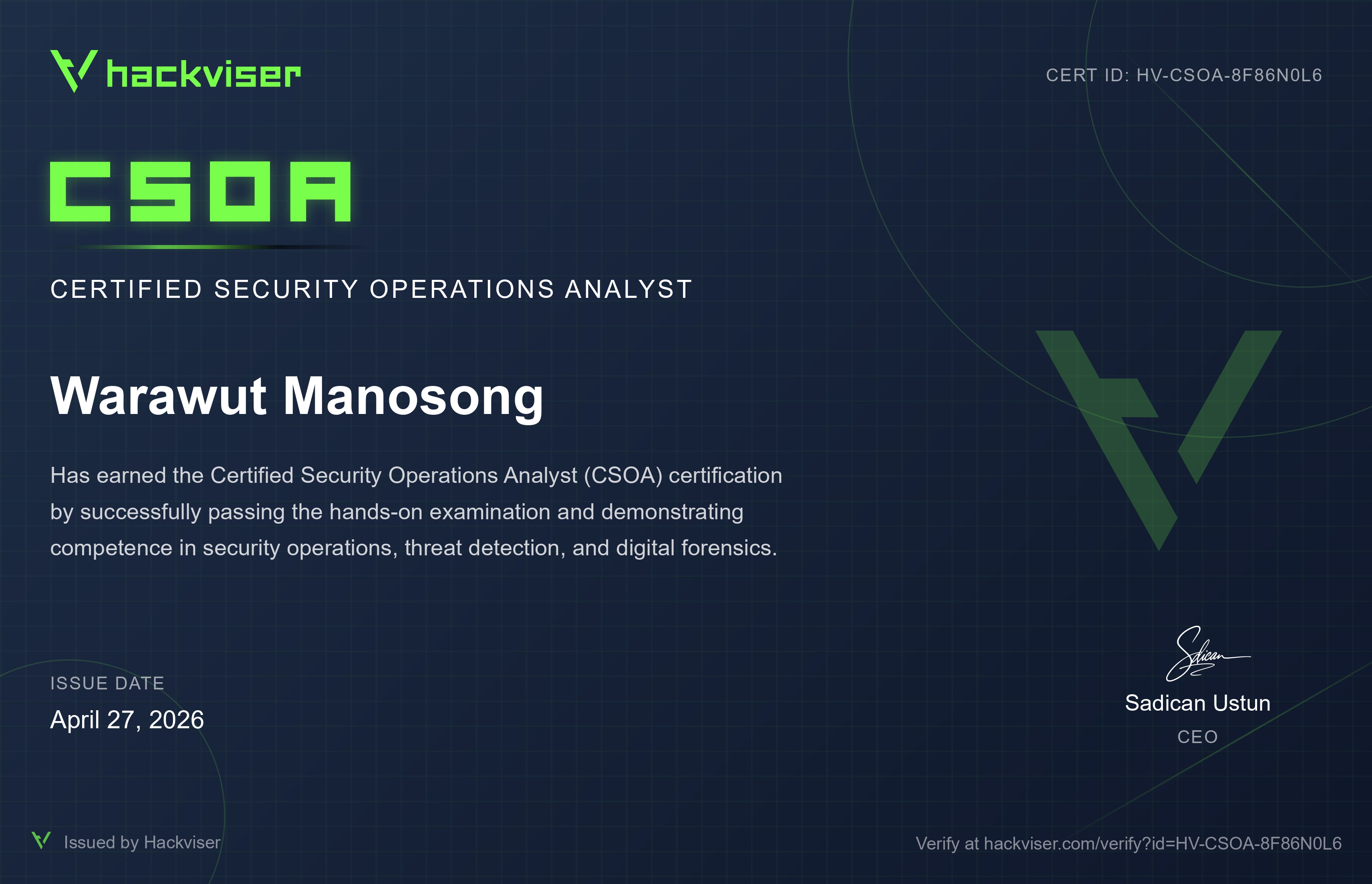 Hackviser CSOA Review: The Path is Solid, The Exam is Not