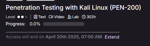 Bootcamp start date 20 January 2025 — lab expiry 20 April 2025