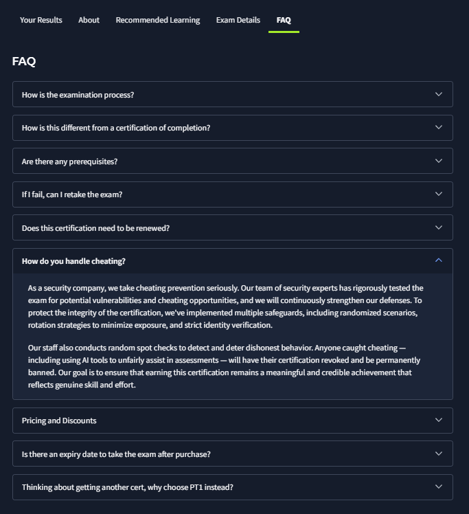 TryHackMe PT1 FAQ section